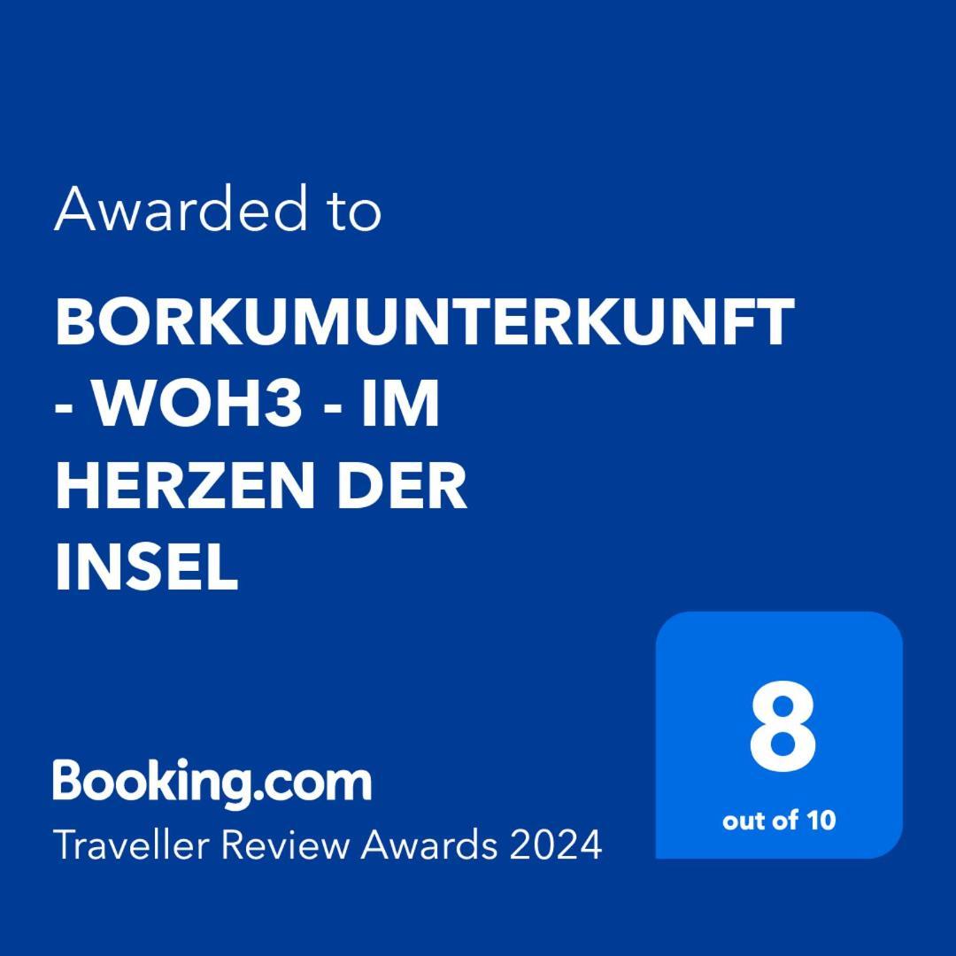 Borkumunterkunft - Woh3 - Im Herzen Der Insel Εξωτερικό φωτογραφία